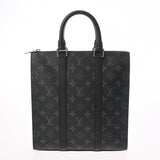 LOUIS VUITTON ルイヴィトン モノグラムエクリプス サックプラ クロス 旧型 2WAYトート 黒/グレー M46098 メンズ モノグラムキャンバス ハンドバッグ Aランク 中古 銀蔵