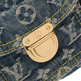 LOUIS VUITTON ルイヴィトン モノグラム デニム ネオスピーディ ブルー M95019 レディース モノグラムデニム ハンドバッグ ABランク 中古 銀蔵