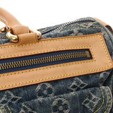 LOUIS VUITTON ルイヴィトン モノグラム デニム ネオスピーディ ブルー M95019 レディース モノグラムデニム ハンドバッグ ABランク 中古 銀蔵