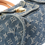 LOUIS VUITTON ルイヴィトン モノグラム デニム ネオスピーディ ブルー M95019 レディース モノグラムデニム ハンドバッグ ABランク 中古 銀蔵