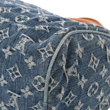 LOUIS VUITTON ルイヴィトン モノグラム デニム ネオスピーディ ブルー M95019 レディース モノグラムデニム ハンドバッグ ABランク 中古 銀蔵