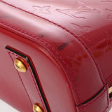 LOUIS VUITTON ルイヴィトン モノグラムヴェルニ アルマBB ローズアンディアン M91771 レディース モノグラムヴェルニ ハンドバッグ Bランク 中古 銀蔵