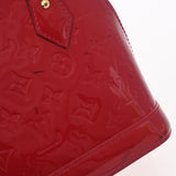 LOUIS VUITTON ルイヴィトン モノグラムヴェルニ アルマBB ローズアンディアン M91771 レディース モノグラムヴェルニ ハンドバッグ Bランク 中古 銀蔵