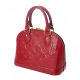 LOUIS VUITTON ルイヴィトン モノグラムヴェルニ アルマBB ローズアンディアン M91771 レディース モノグラムヴェルニ ハンドバッグ Bランク 中古 銀蔵