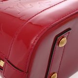 LOUIS VUITTON ルイヴィトン モノグラムヴェルニ アルマBB ローズアンディアン M91771 レディース モノグラムヴェルニ ハンドバッグ Bランク 中古 銀蔵