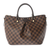 LOUIS VUITTON ルイヴィトン ダミエ シエナ MM ブラウン N41546 レディース ダミエキャンバス ハンドバッグ Aランク 中古 銀蔵