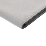 HERMES エルメス MC2 フレミング ブルーグラシエ T刻印(2015年頃)  メンズ ヴォーエプソン 札入れ ABランク 中古 銀蔵