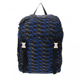 PRADA プラダ バッグパック ピストル柄 ブラック/ブルー/グレー 2VZ062 ユニセックス ナイロン リュック・デイパック Aランク 中古 銀蔵