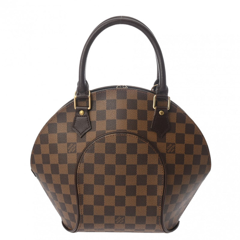 LOUIS VUITTON ルイヴィトン ダミエ エリプス PM SPオーダー ブラウン N48066 レディース ダミエキャンバス ハンドバッグ ABランク 中古 銀蔵