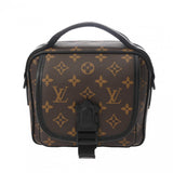 LOUIS VUITTON ルイヴィトン モノグラムマカサー クエストメッセンジャー ブラウン M46973 メンズ モノグラムキャンバス/レザー ショルダーバッグ Aランク 中古 銀蔵