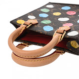 LOUIS VUITTON ルイヴィトン モノグラム プティット サックプラ 草間彌生コラボ ブラウン M81867 レディース モノグラムキャンバス ハンドバッグ Aランク 中古 銀蔵