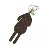 LOUIS VUITTON ルイヴィトン ポルトクレ LV ラビット 21年春夏コレクション ホワイト/ブルー MP2917 ユニセックス レザー/モノグラムキャンバス キーホルダー Aランク 中古 銀蔵