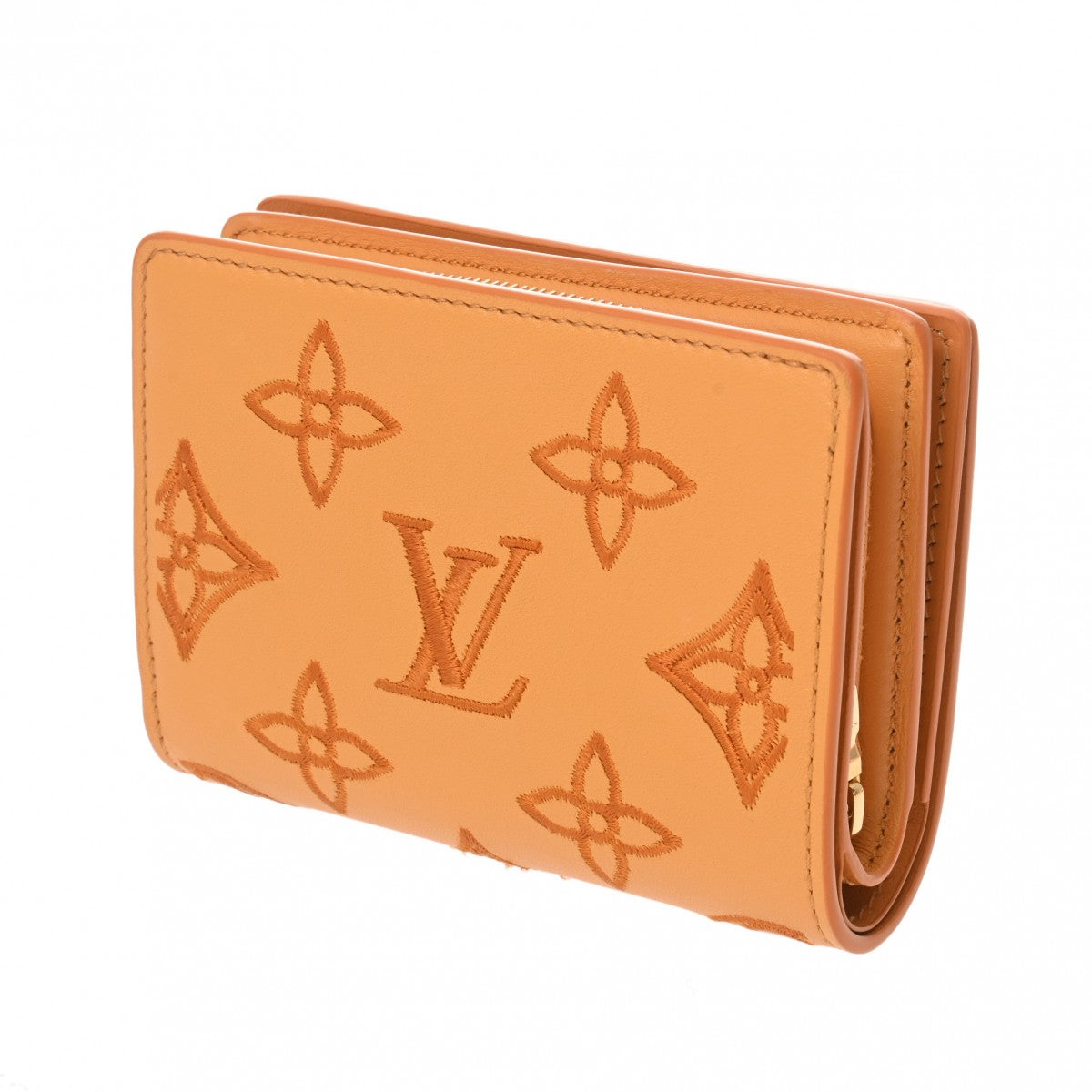 ルイヴィトン LVブロデリーアングレーズ ポルトフォイユクレア