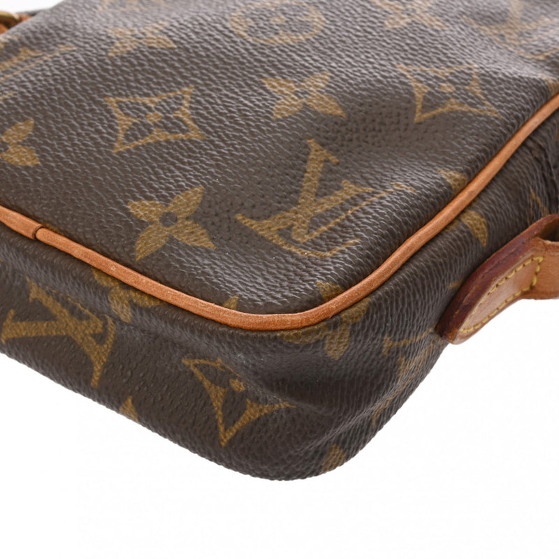 LOUIS VUITTON ルイヴィトン モノグラム ミニ ダヌーブ ブラウン M45268 レディース モノグラムキャンバス ショルダーバッグ Bランク 中古 銀蔵