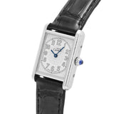 カルティエ マストタンク W1014254 ホワイト レディース 腕時計 クォーツ 中古 銀蔵