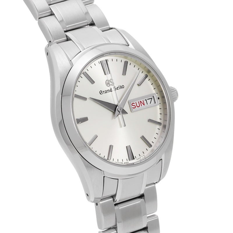 グランドセイコー ヘリテージコレクション クォーツ SBCT235 シルバー メンズ 腕時計 クォーツ 中古 銀蔵