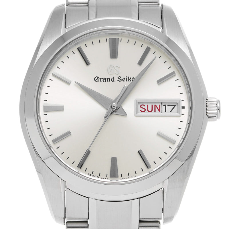 グランドセイコー ヘリテージコレクション クォーツ SBCT235 シルバー メンズ 腕時計 クォーツ 中古 銀蔵