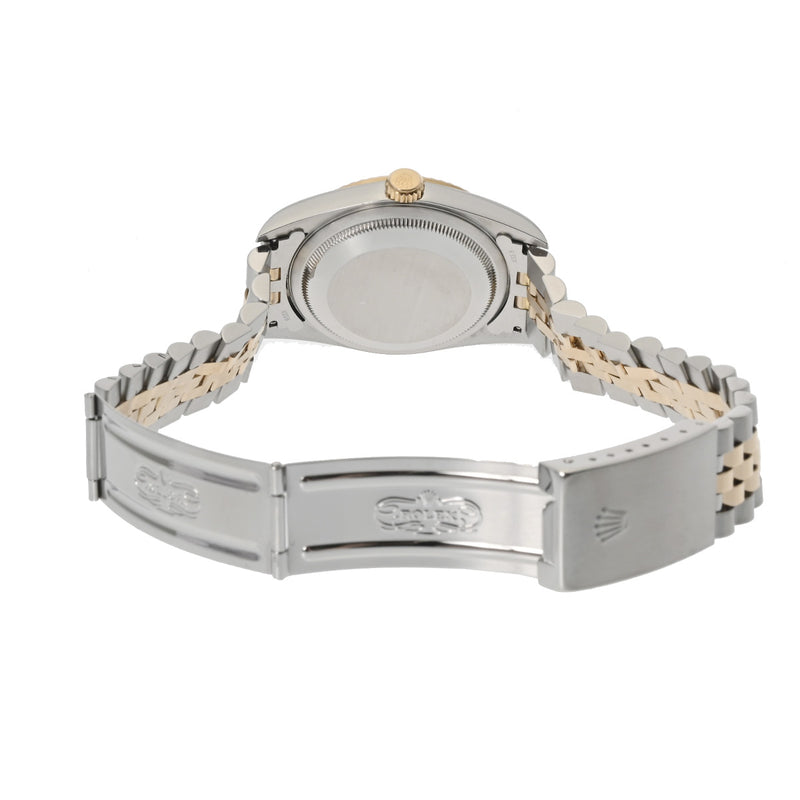 ロレックス デイトジャスト 10Pダイヤ 16233G シャンパン/ダイヤモンド メンズ 腕時計 自動巻き 中古 銀蔵