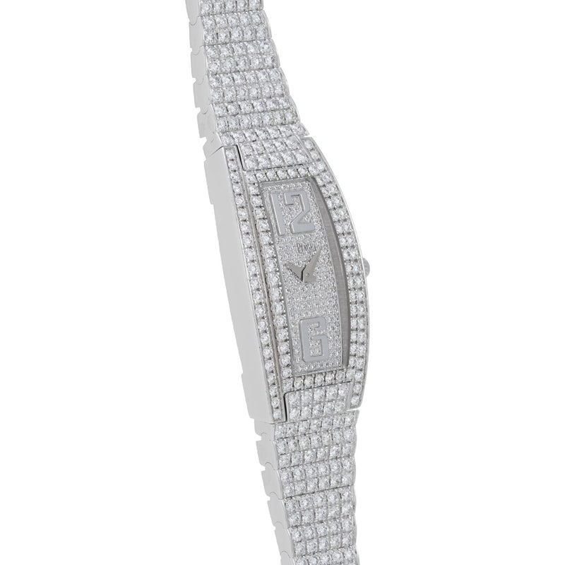 ピアジェ ライムライト P10120 ダイヤモンド レディース 腕時計 クォーツ 中古 銀蔵