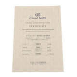 グランドセイコー ヘリテージコレクション メカニカル SBGR317 ブラック メンズ 腕時計 自動巻き 中古 銀蔵