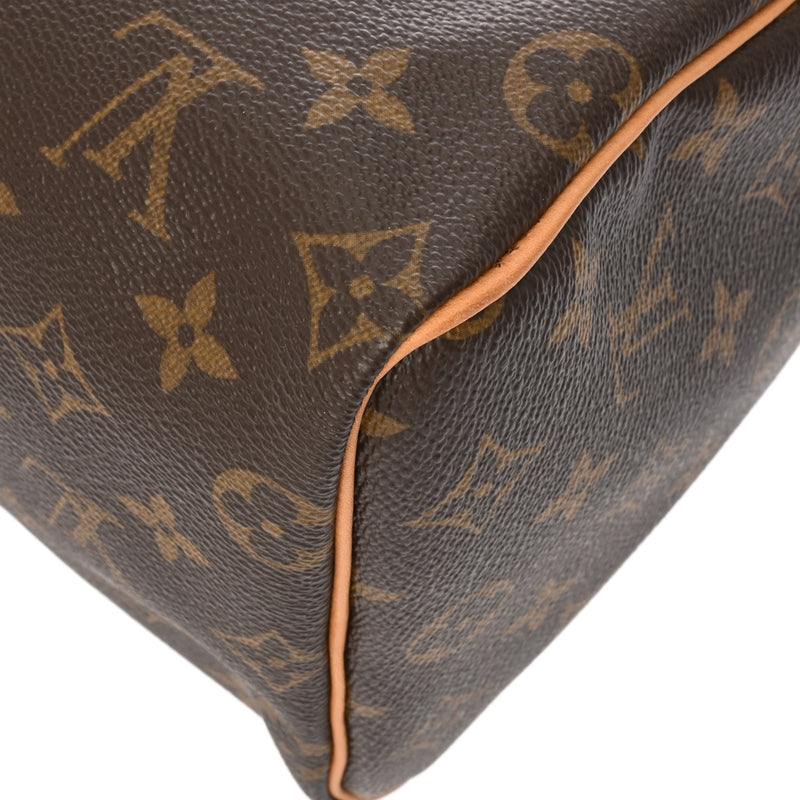 LOUIS VUITTON ルイヴィトン モノグラム スピーディ 25 旧型 ブラウン M41528 レディース モノグラムキャンバス ハンドバッグ ABランク 中古 銀蔵