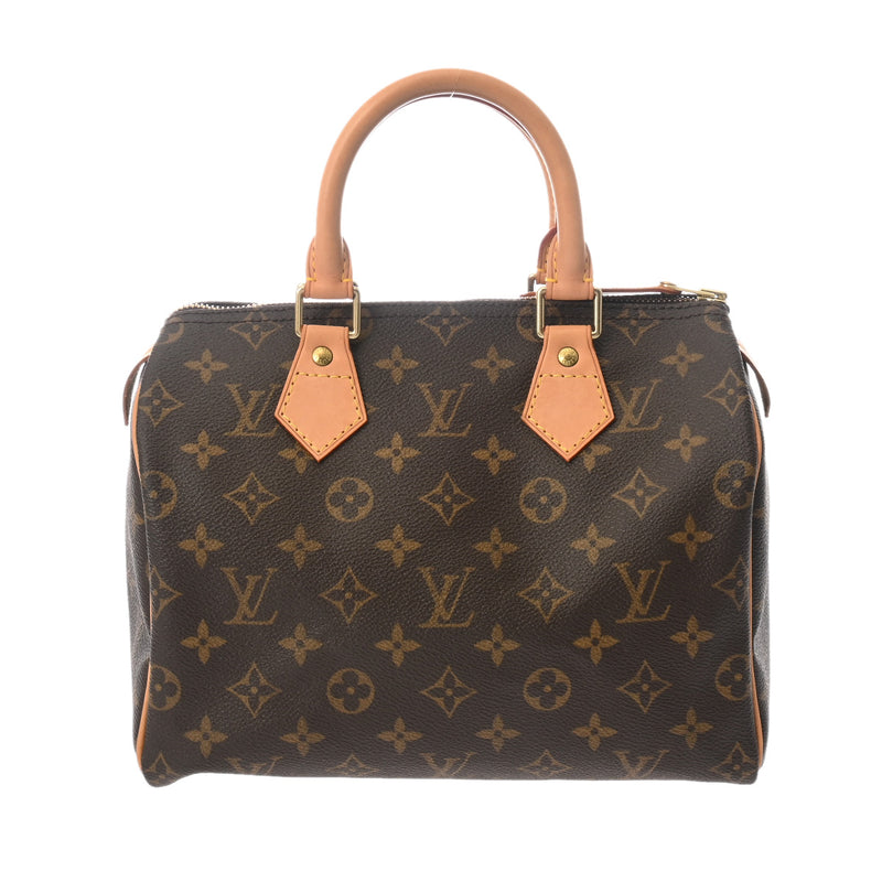 LOUIS VUITTON ルイヴィトン モノグラム スピーディ 25 旧型 ブラウン M41528 レディース モノグラムキャンバス ハンドバッグ ABランク 中古 銀蔵