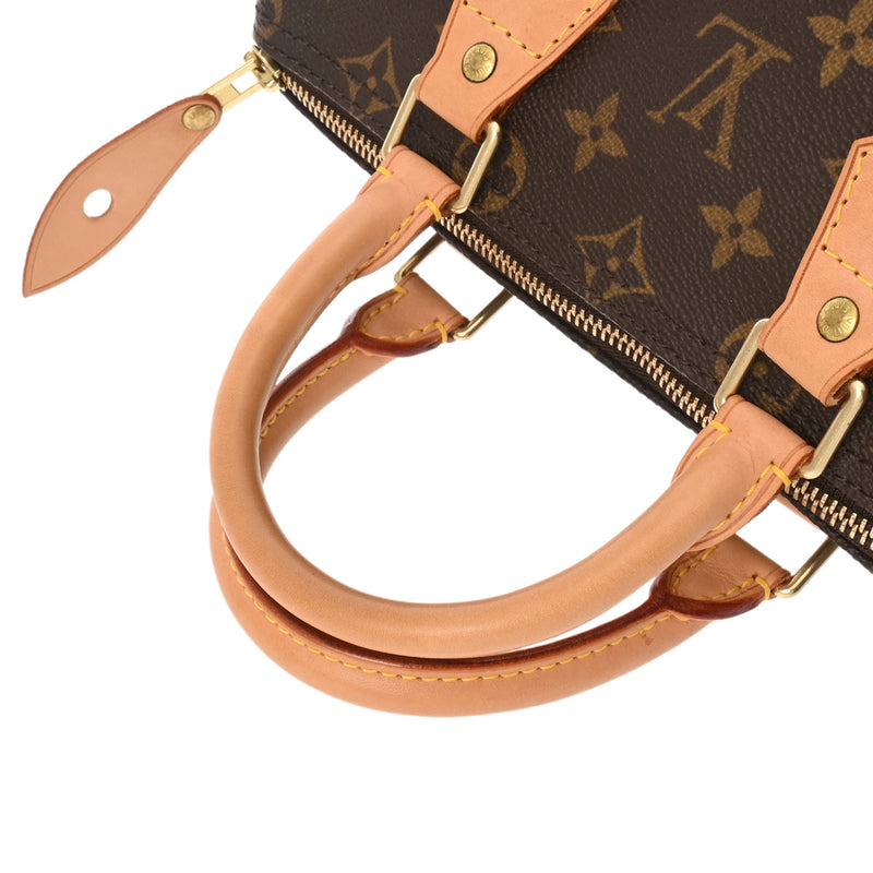 LOUIS VUITTON ルイヴィトン モノグラム スピーディ 25 旧型 ブラウン M41528 レディース モノグラムキャンバス ハンドバッグ ABランク 中古 銀蔵