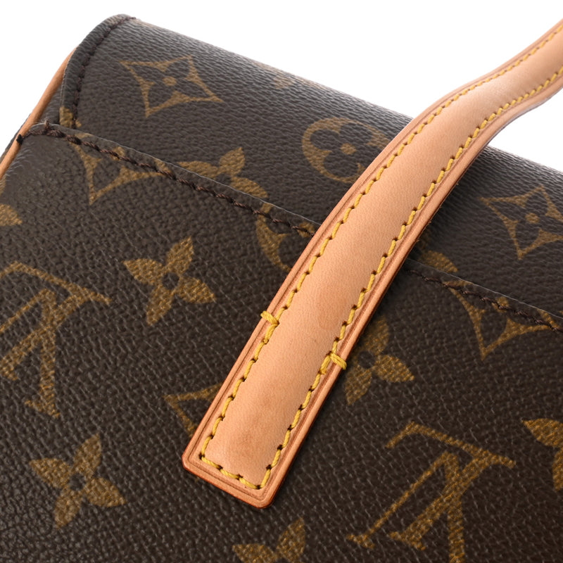 LOUIS VUITTON ルイヴィトン モノグラム ソナチネ ブラウン M51902 レディース モノグラムキャンバス ハンドバッグ Aランク 中古 銀蔵