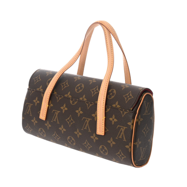 LOUIS VUITTON ルイヴィトン モノグラム ソナチネ ブラウン M51902 レディース モノグラムキャンバス ハンドバッグ Aランク 中古 銀蔵