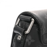 LOUIS VUITTON ルイヴィトン モノグラムエクリプス ディストリクト PM NV2 黒/グレー M45272 メンズ モノグラムエクリプスキャンバス ショルダーバッグ Bランク 中古 銀蔵