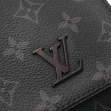 LOUIS VUITTON ルイヴィトン モノグラムエクリプス ディストリクト PM NV2 黒/グレー M45272 メンズ モノグラムエクリプスキャンバス ショルダーバッグ Bランク 中古 銀蔵