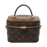 LOUIS VUITTON ルイヴィトン モノグラムリバース ヴァニティ NV PM 2WAY チェーンショルダー 旧型 ブラウン M45165 レディース モノグラムキャンバス バニティバッグ Aランク 中古 銀蔵