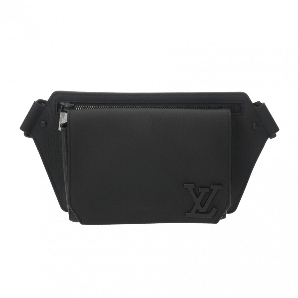 ほぼ新品　ルイヴィトン　アエログラム　テイクオフ　スリングバッグ　黒 LOUIS VUITTON - ☆3日以内返品可☆ 美品 LOUIS VUITTON ルイ