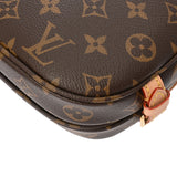 LOUIS VUITTON ルイヴィトン モノグラム ソミュール BB ブラウン M46740 レディース モノグラムキャンバス 2WAYバッグ Aランク 中古 銀蔵