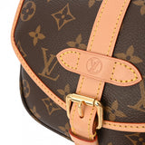 LOUIS VUITTON ルイヴィトン モノグラム ソミュール BB ブラウン M46740 レディース モノグラムキャンバス 2WAYバッグ Aランク 中古 銀蔵