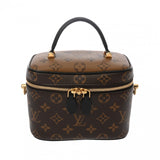 LOUIS VUITTON ルイヴィトン モノグラムリバース ヴァニティ NV PM 2WAY チェーンショルダー 旧型 ブラウン M45165 レディース モノグラムキャンバス ハンドバッグ Aランク 中古 銀蔵