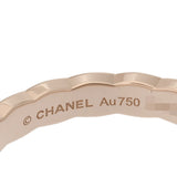 CHANEL シャネル ココクラッシュ マトラッセ #59 J11785 18号 ユニセックス K18ピンクゴールド リング・指輪 Aランク 中古 銀蔵