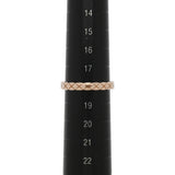CHANEL シャネル ココクラッシュ マトラッセ #59 J11785 18号 ユニセックス K18ピンクゴールド リング・指輪 Aランク 中古 銀蔵