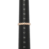 CHANEL シャネル ココクラッシュ マトラッセ #56 J11785 15号 レディース K18ピンクゴールド PG リング・指輪 Aランク 中古 銀蔵