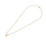 TIFFANY&Co. ティファニー I LOVE NY レディース K18イエローゴールド YG ネックレス Aランク 中古 銀蔵