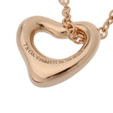 TIFFANY&Co. ティファニー オープンハート ネックレス レディース K18ピンクゴールド PG ネックレス Aランク 中古 銀蔵