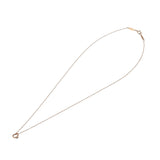 TIFFANY&Co. ティファニー オープンハート ネックレス レディース K18ピンクゴールド PG ネックレス Aランク 中古 銀蔵
