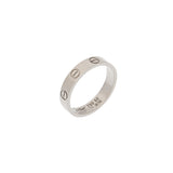 CARTIER カルティエ ミニラブ リング #50 10号 レディース K18ホワイトゴールド リング・指輪 Aランク 中古 銀蔵