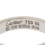 CARTIER カルティエ ミニラブ リング #50 10号 レディース K18ホワイトゴールド リング・指輪 Aランク 中古 銀蔵