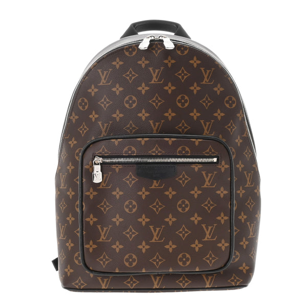 LOUIS VUITTON ルイヴィトン マカサー ジョッシュ NV ブラウン M45349 メンズ モノグラムキャンバス リュック・デイパック 新同 中古 銀蔵
