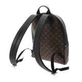 LOUIS VUITTON ルイヴィトン マカサー ジョッシュ NV ブラウン M45349 メンズ モノグラムキャンバス リュック・デイパック 新同 中古 銀蔵