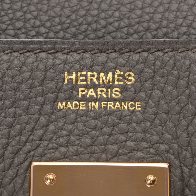 HERMES エルメス バーキン 30 エタン D刻印(2019年頃)  レディース トゴ ハンドバッグ Aランク 中古 銀蔵