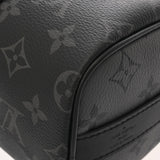 LOUIS VUITTON ルイヴィトン モノグラムエクリプス キーポル バンドリエール 25 2WAY ブラック/グレー M46271 メンズ モノグラムキャンバス ハンドバッグ Aランク 中古 銀蔵