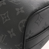 LOUIS VUITTON ルイヴィトン モノグラムエクリプス キーポル バンドリエール 25 2WAY ブラック/グレー M46271 メンズ モノグラムキャンバス ハンドバッグ Aランク 中古 銀蔵