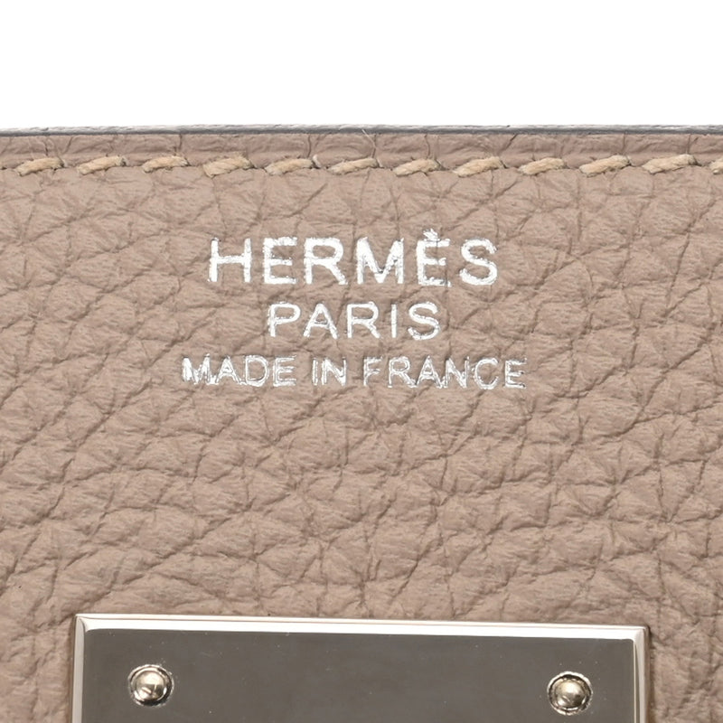 HERMES エルメス バーキン 30 トゥルティエールグレー T刻印(2015年頃)  レディース トゴ ハンドバッグ Aランク 中古 銀蔵